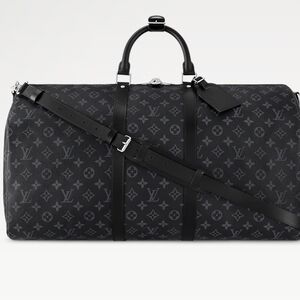Louis Vuitton Black Monogram Men's Bag